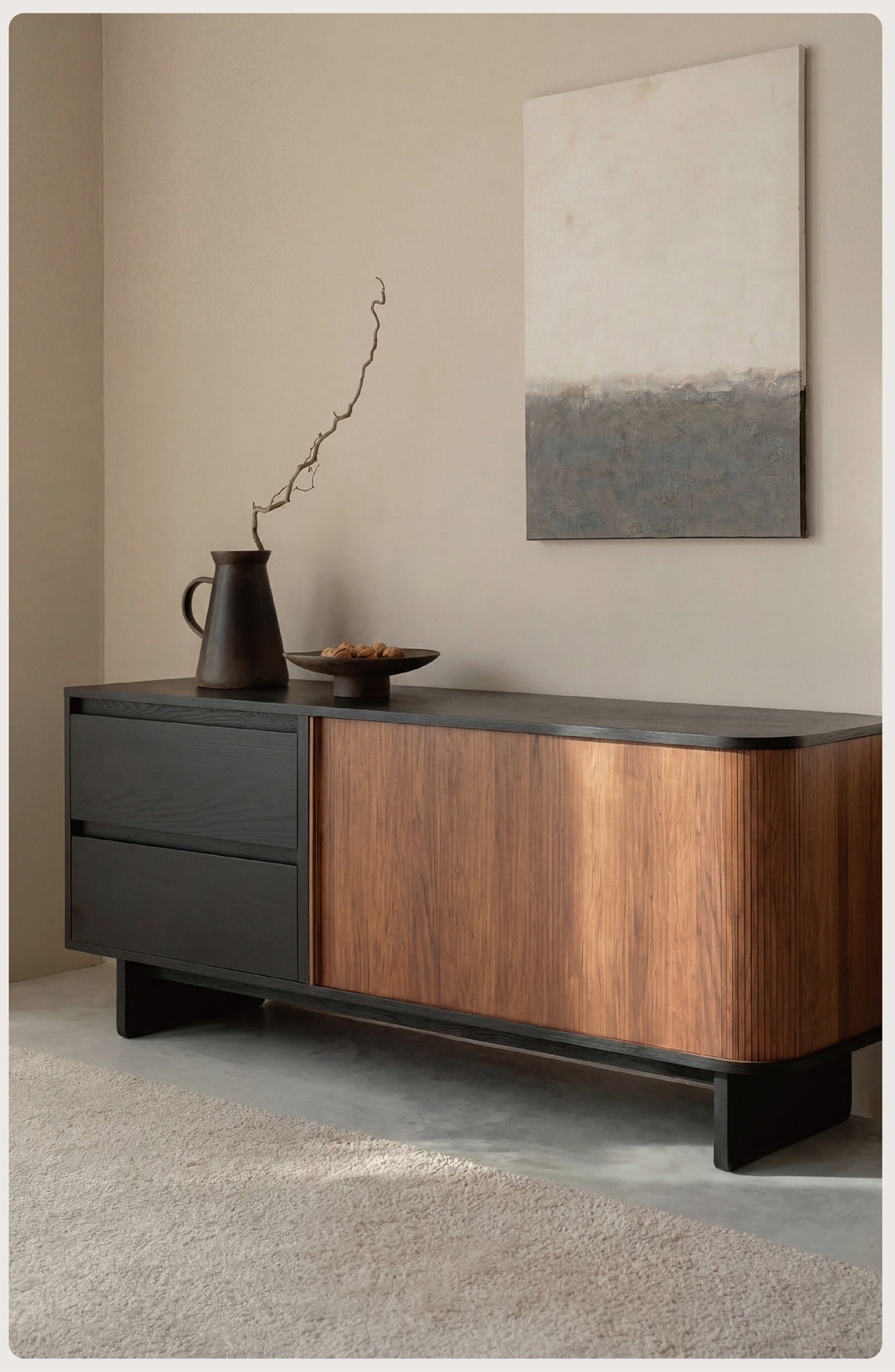 Rolling Archive Sideboard