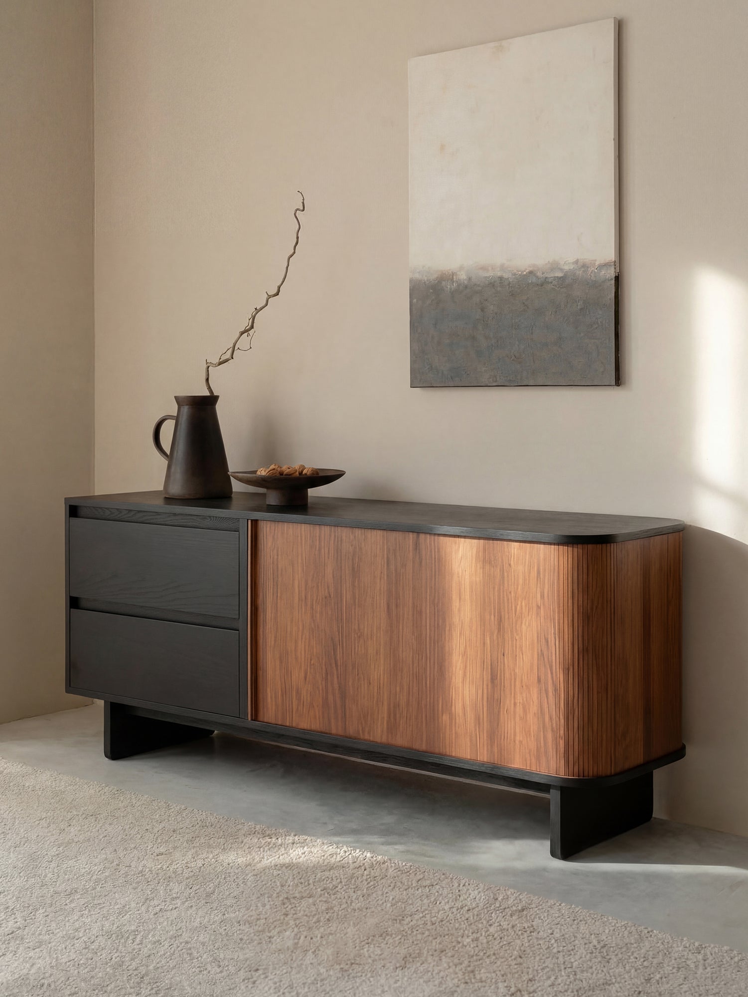 Rolling Archive Sideboard