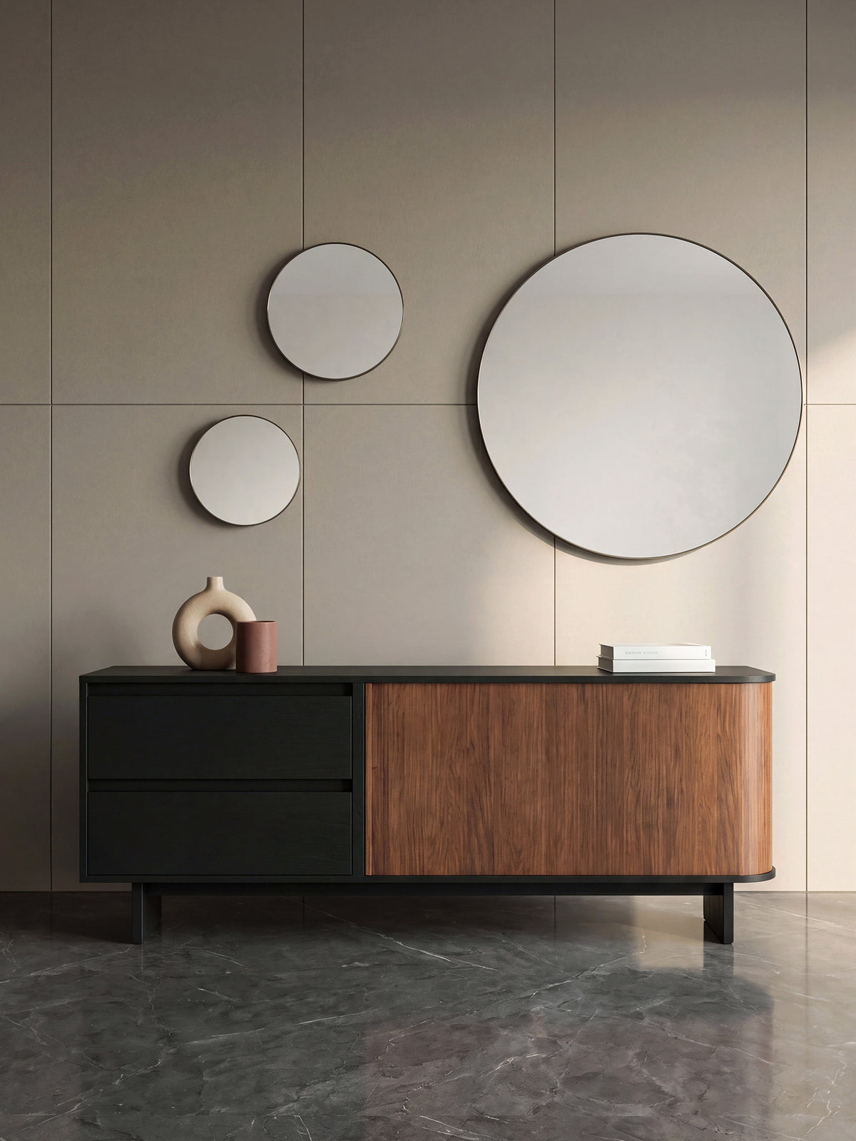 Rolling Archive Sideboard