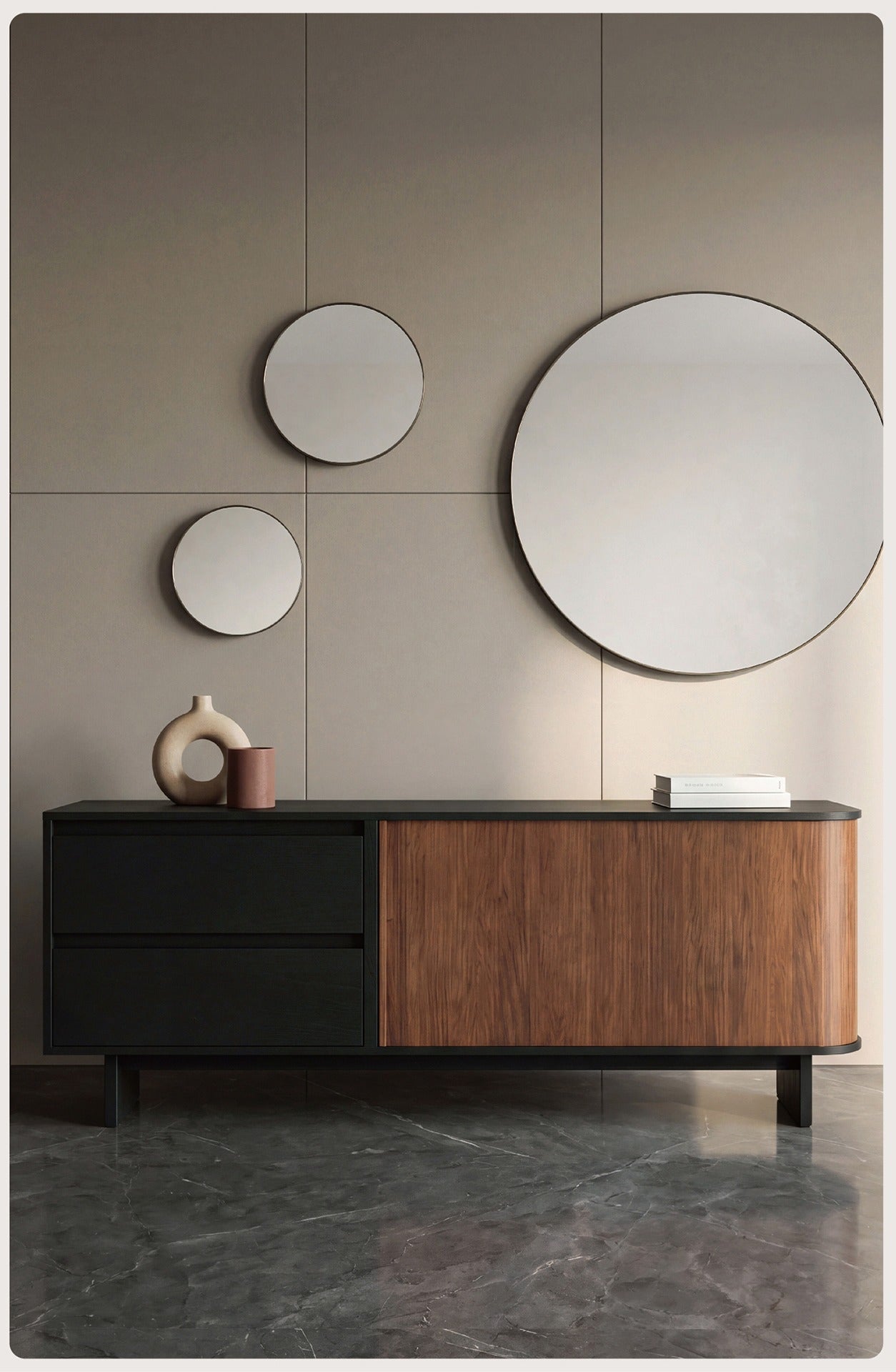 Rolling Archive Sideboard