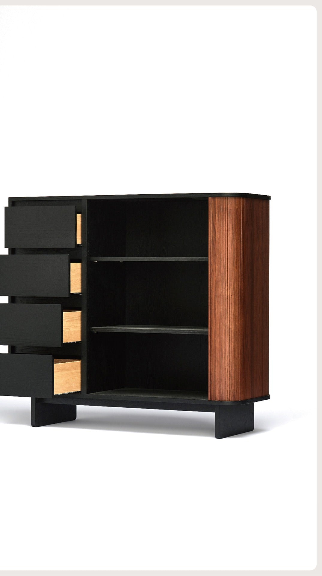 Rolling Archive Tall Cabinet